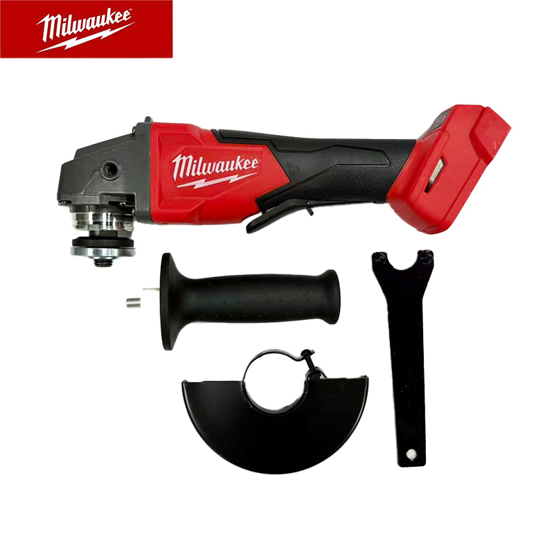 Woodworking Essential Tools - Smerigliatrice Angolare Milwaukee 125mm Brushless, Macchina