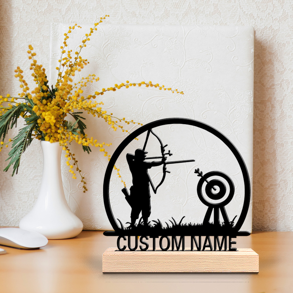 Woodworking Laser - 1 pz Nuovo Design Statua in