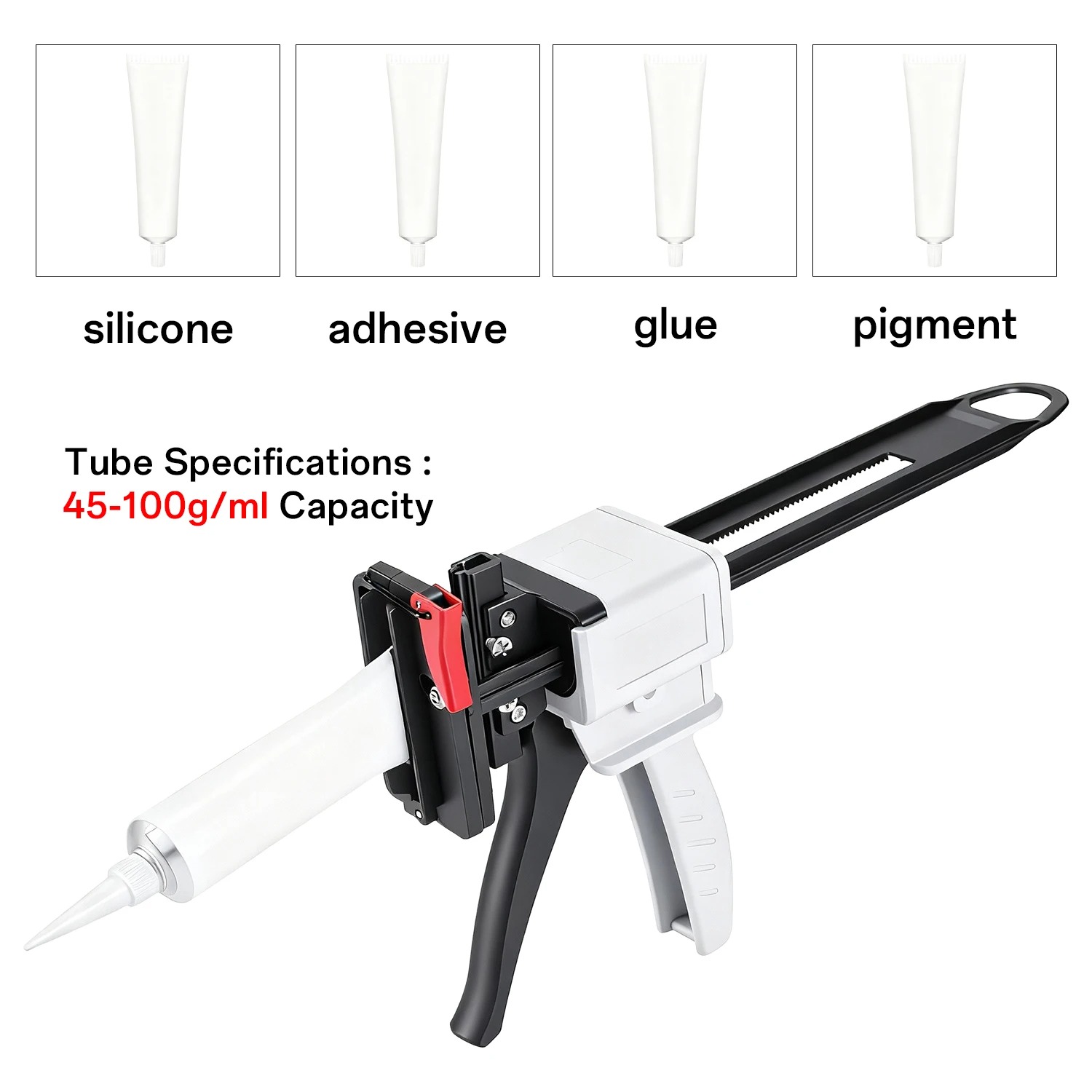 Woodworking Glue Applicator - Pistola Manuale per Sigillante in Silicone,