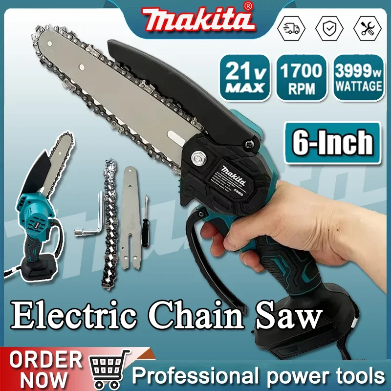 Woodworking Essential Tools - Motosega Makita da 6 pollici per