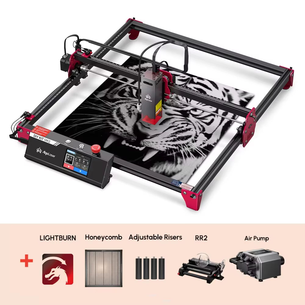 Woodworking Laser - Algolaser DIY KIT MK2 40*43cm Macchina