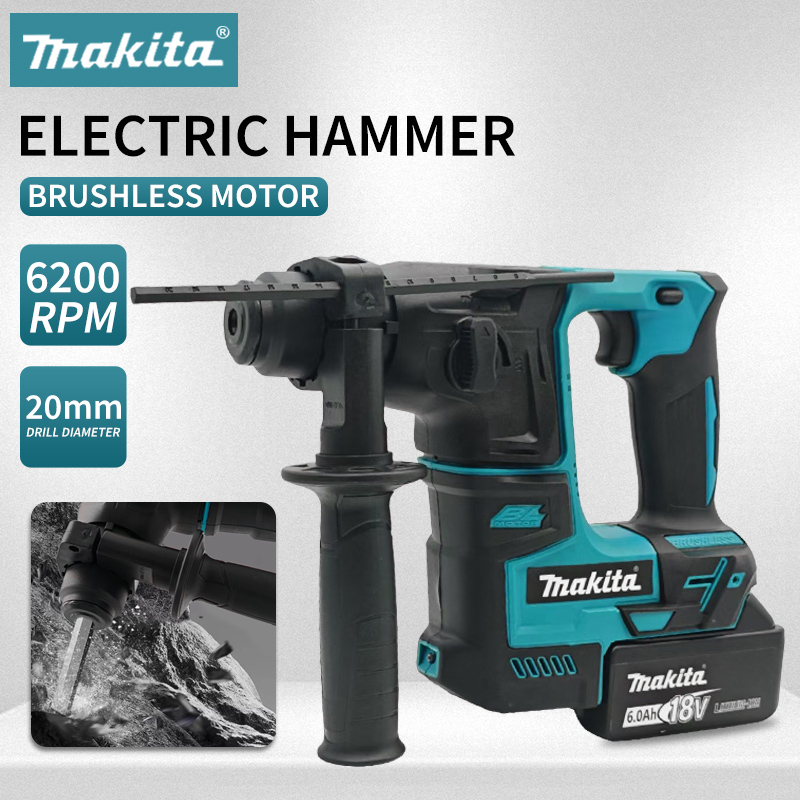 Woodworking Essential Tools - Martello Elettrico Makita Senza Spazzole, Trapano