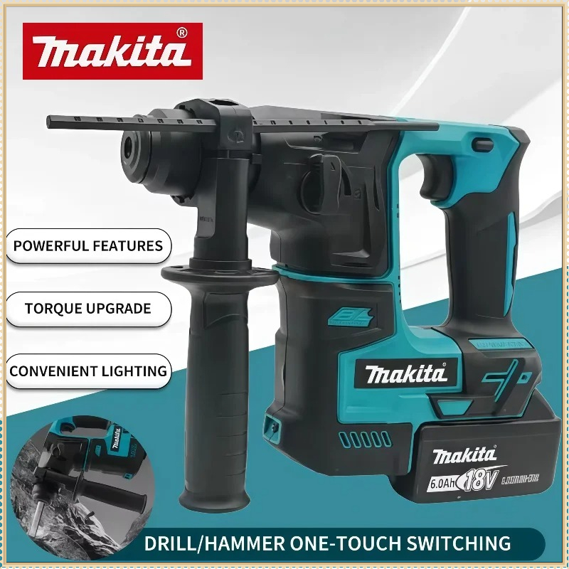 Woodworking Essential Tools - Martello Demolitore Brushless Makita 18V, Trapano
