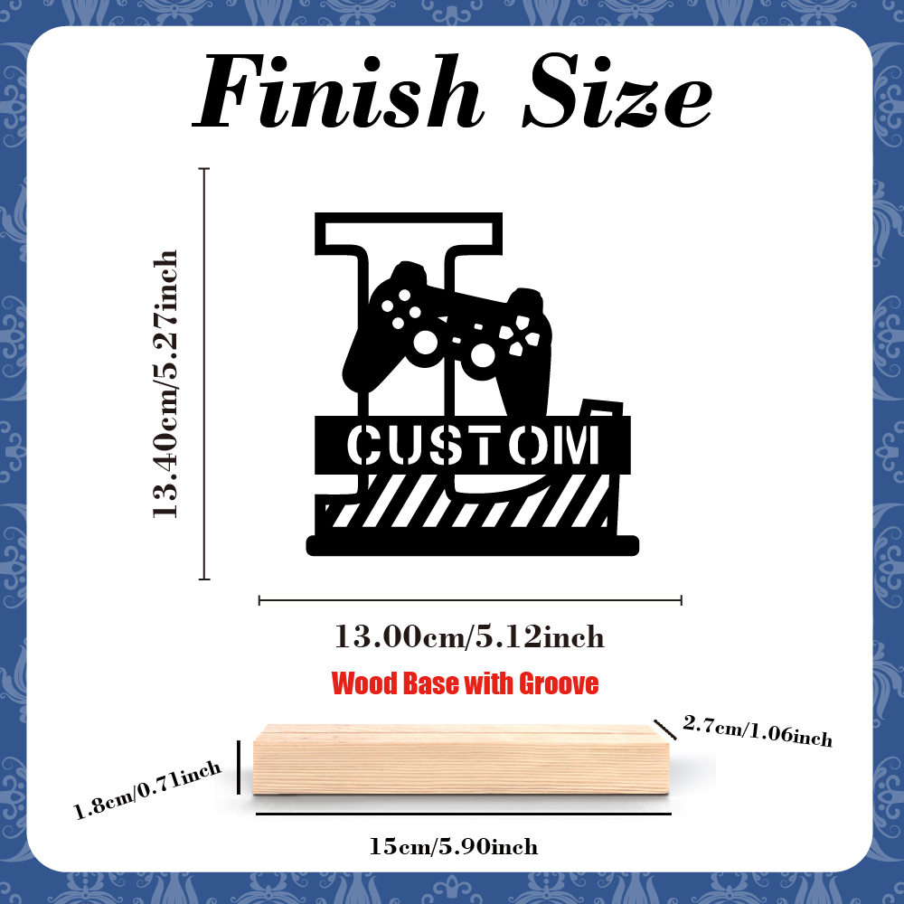 1 Pezzo Ornamento da Scrivania - Woodworking Laser recensione e prezzo