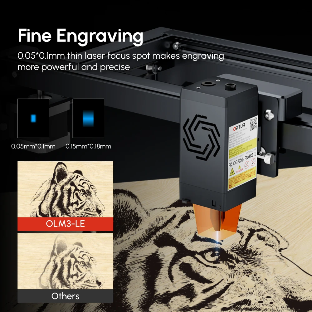 ORTUR OLM3 LE 10w Laser Engrav - Woodworking Laser recensione e prezzo