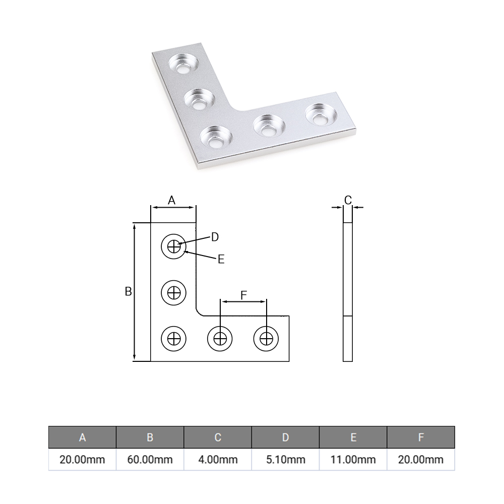2 Pezzi/Lotto Connettore Angol - Woodworking Joint Types recensione e prezzo