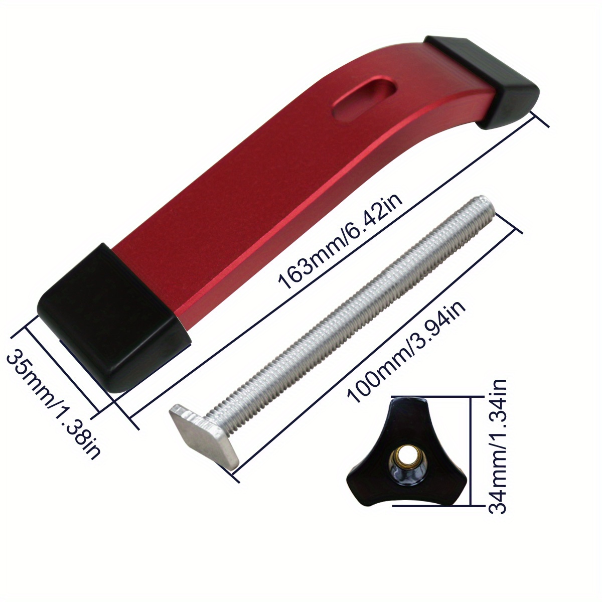 Morsetti di fissaggio ad azion - Woodworking Quick Clamps recensione e prezzo