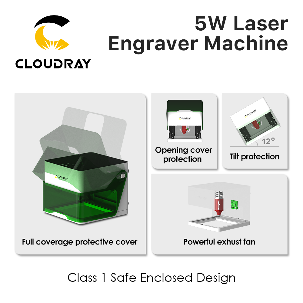 Incisore Laser Cloudray BM1, S - Woodworking Laser recensione e prezzo